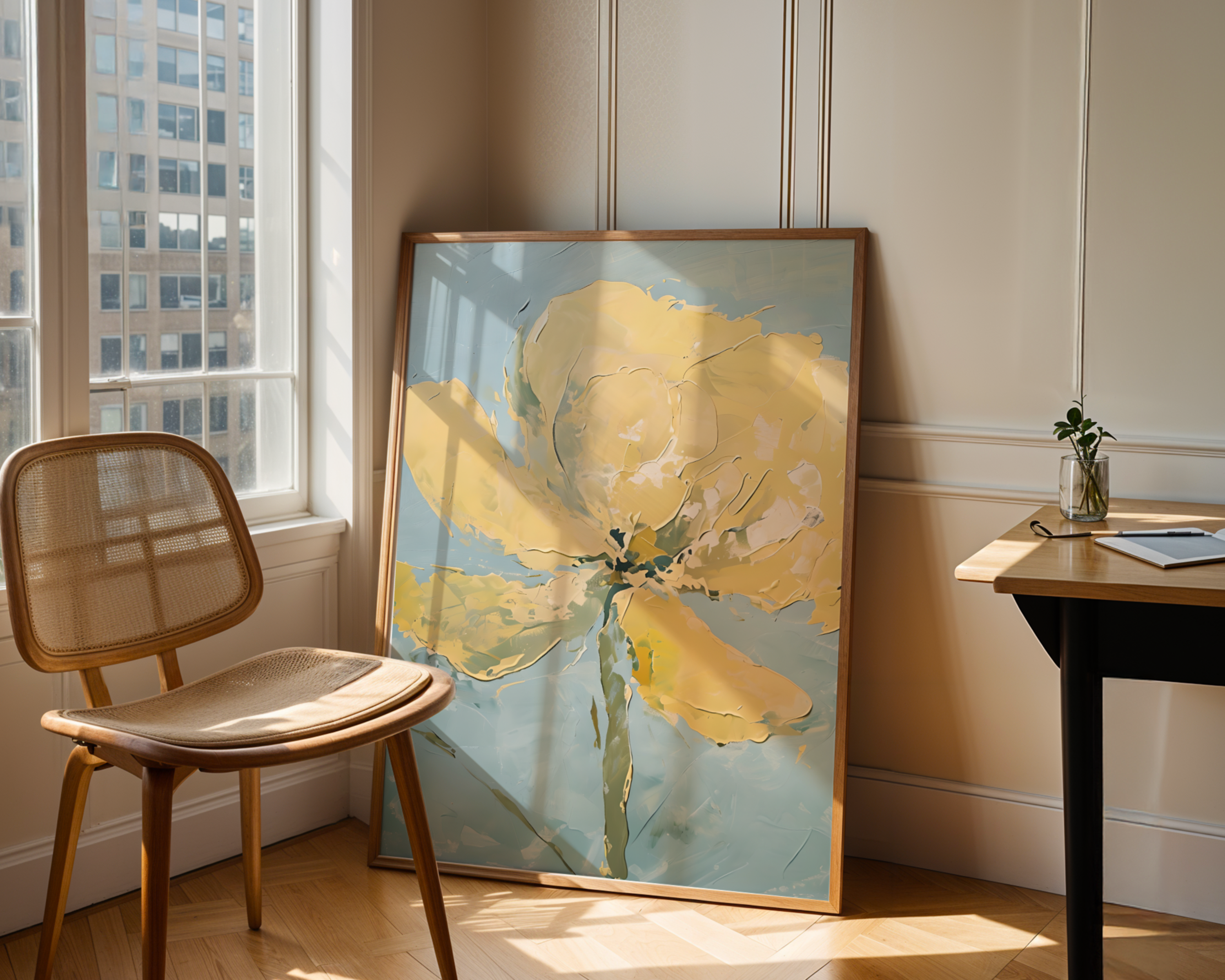 Petals in Light Print