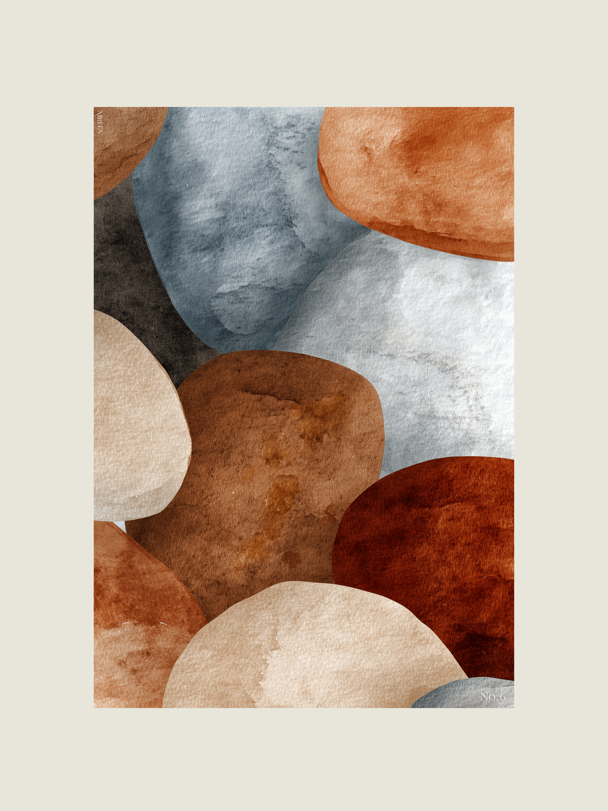 Soft Structures NO.6 poster