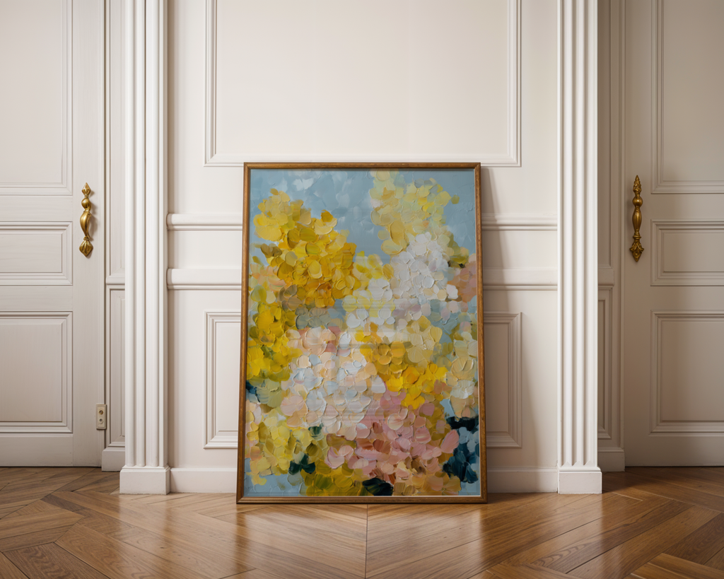 Soft Bloom Field Print