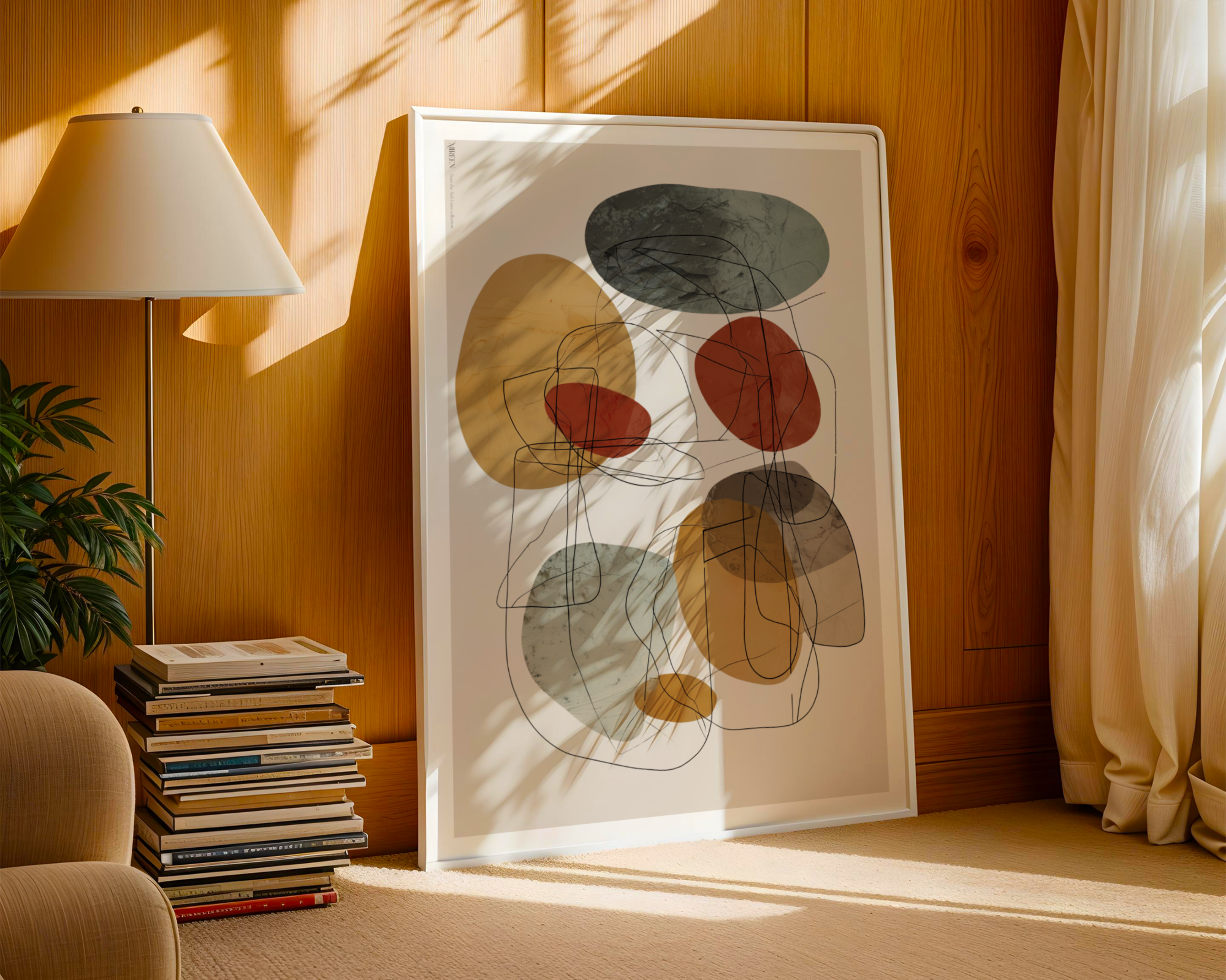 Soft lines no.4 Print