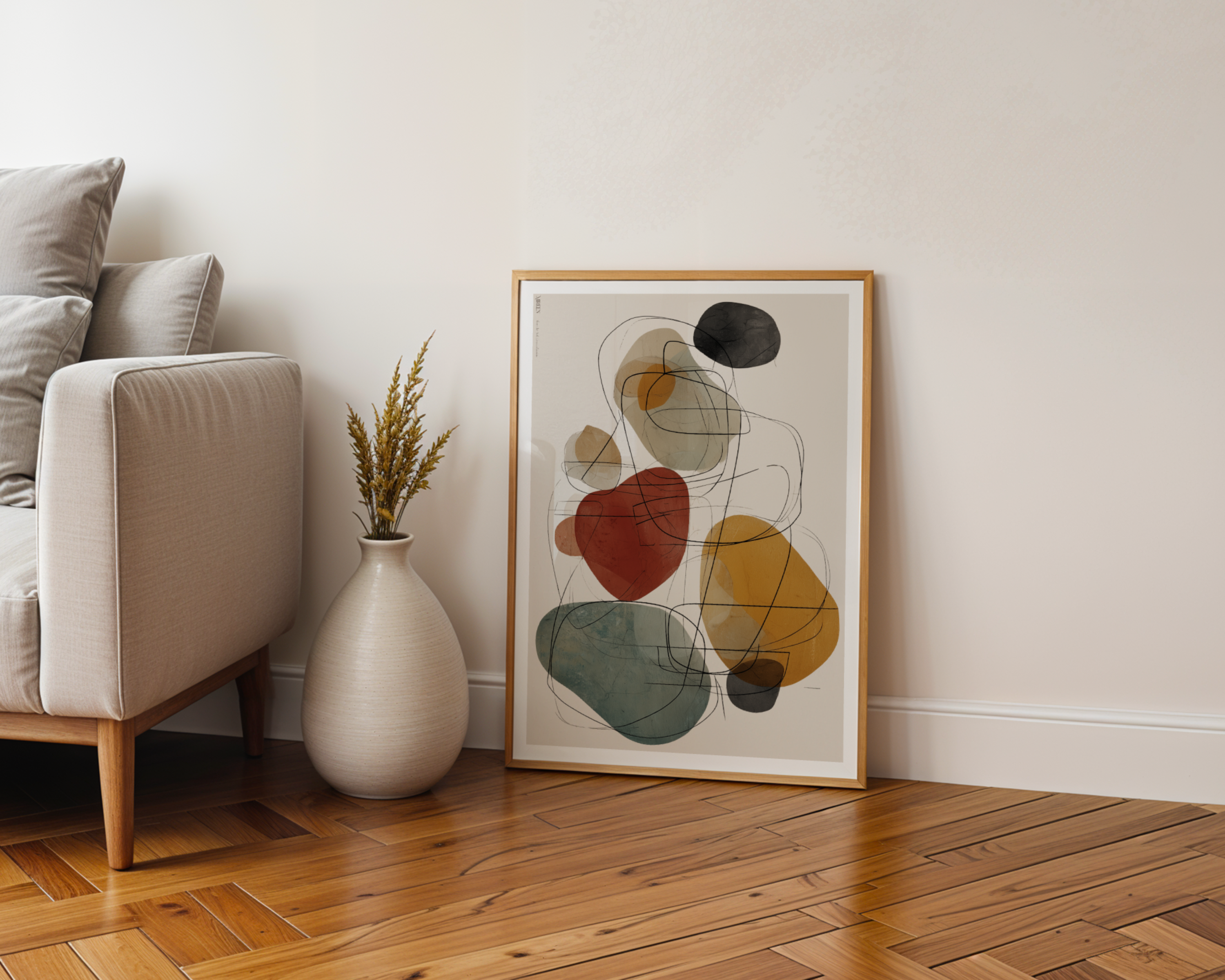 Soft Lines NO.3 Print