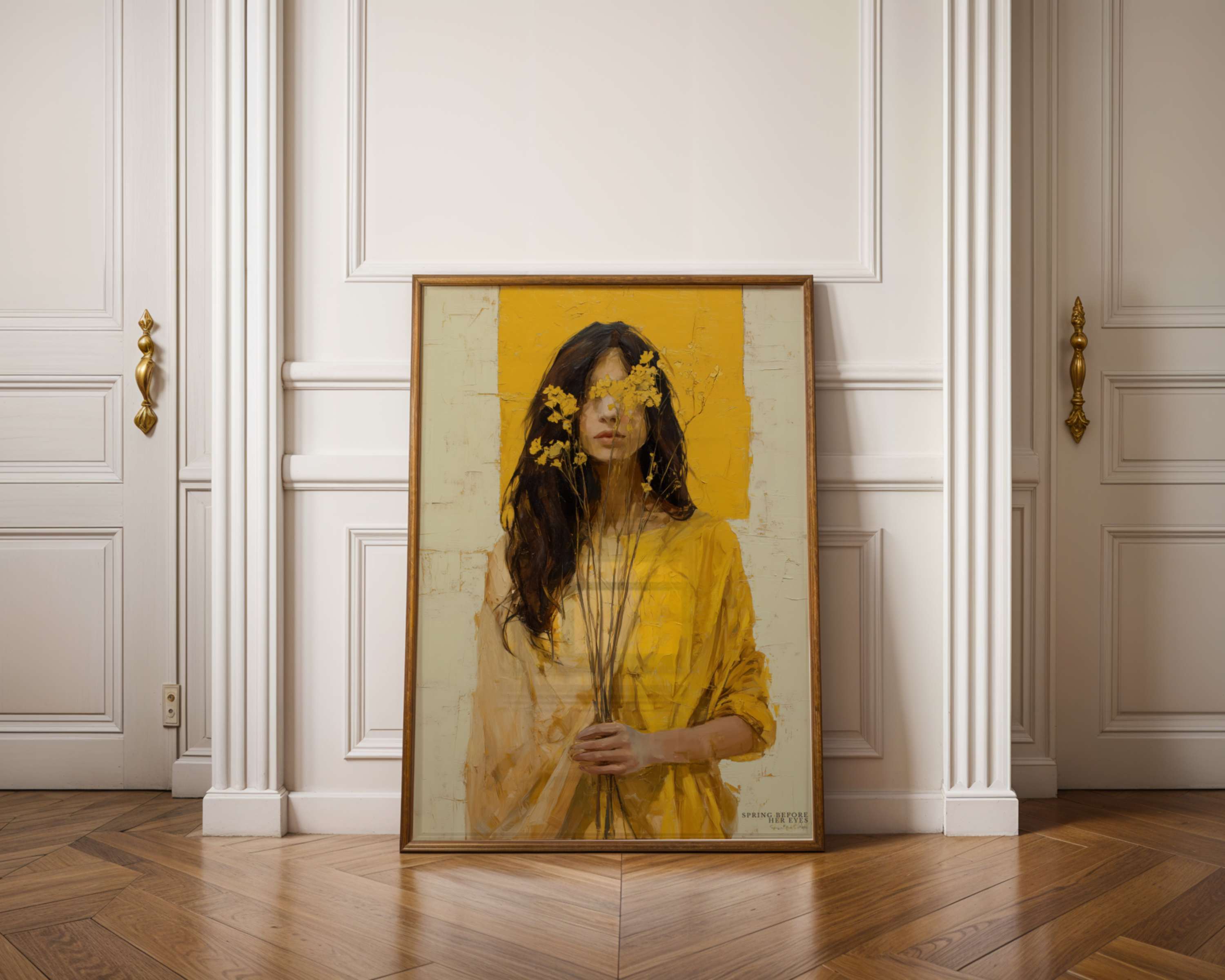 Spring Before Her Eyes Print