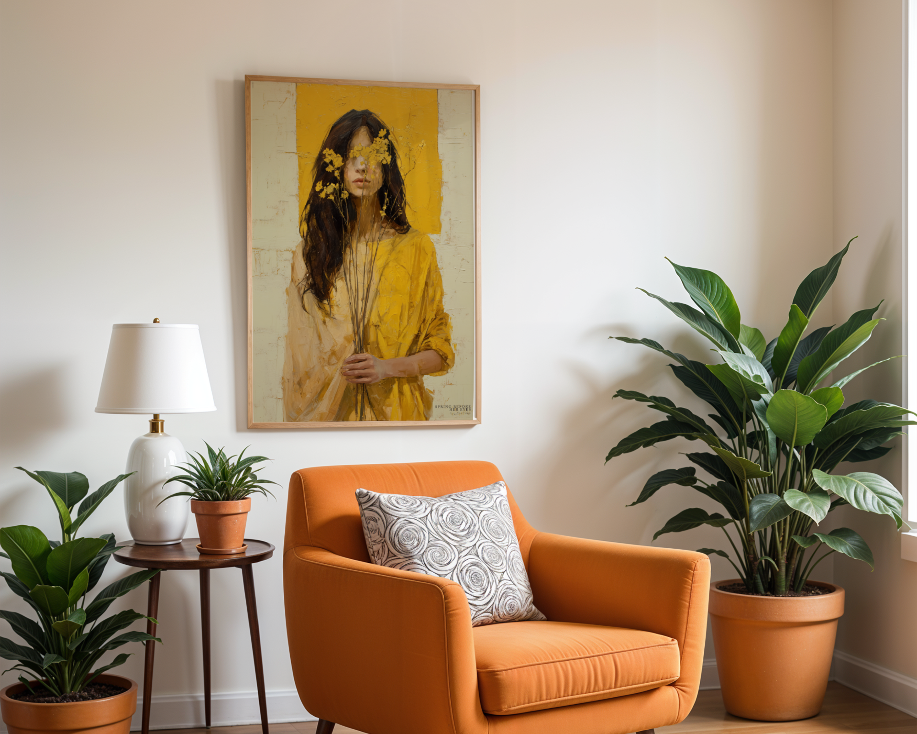 Spring Before Her Eyes Print