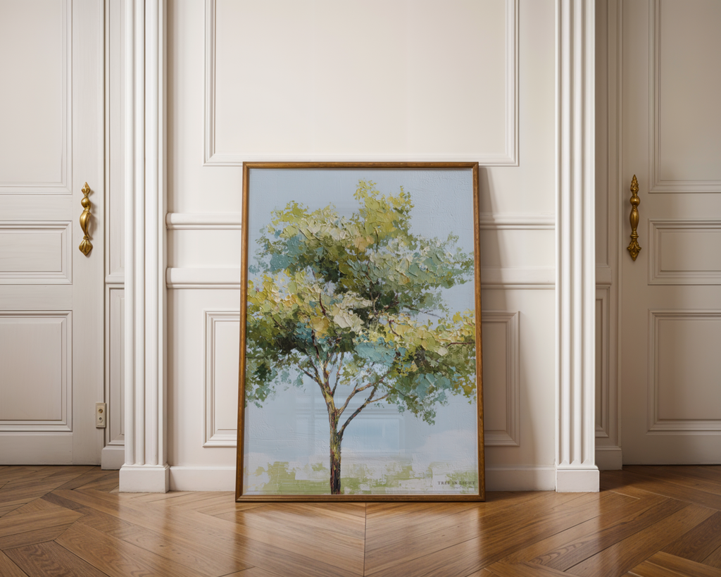 Tree in Light Print
