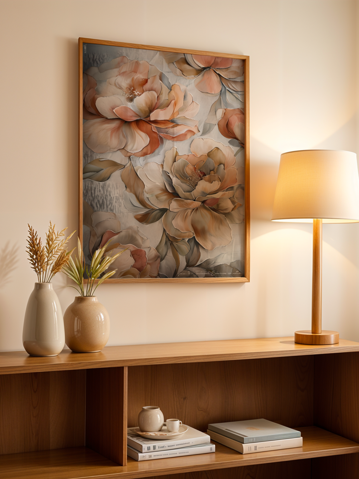 Velvet bloom Print
