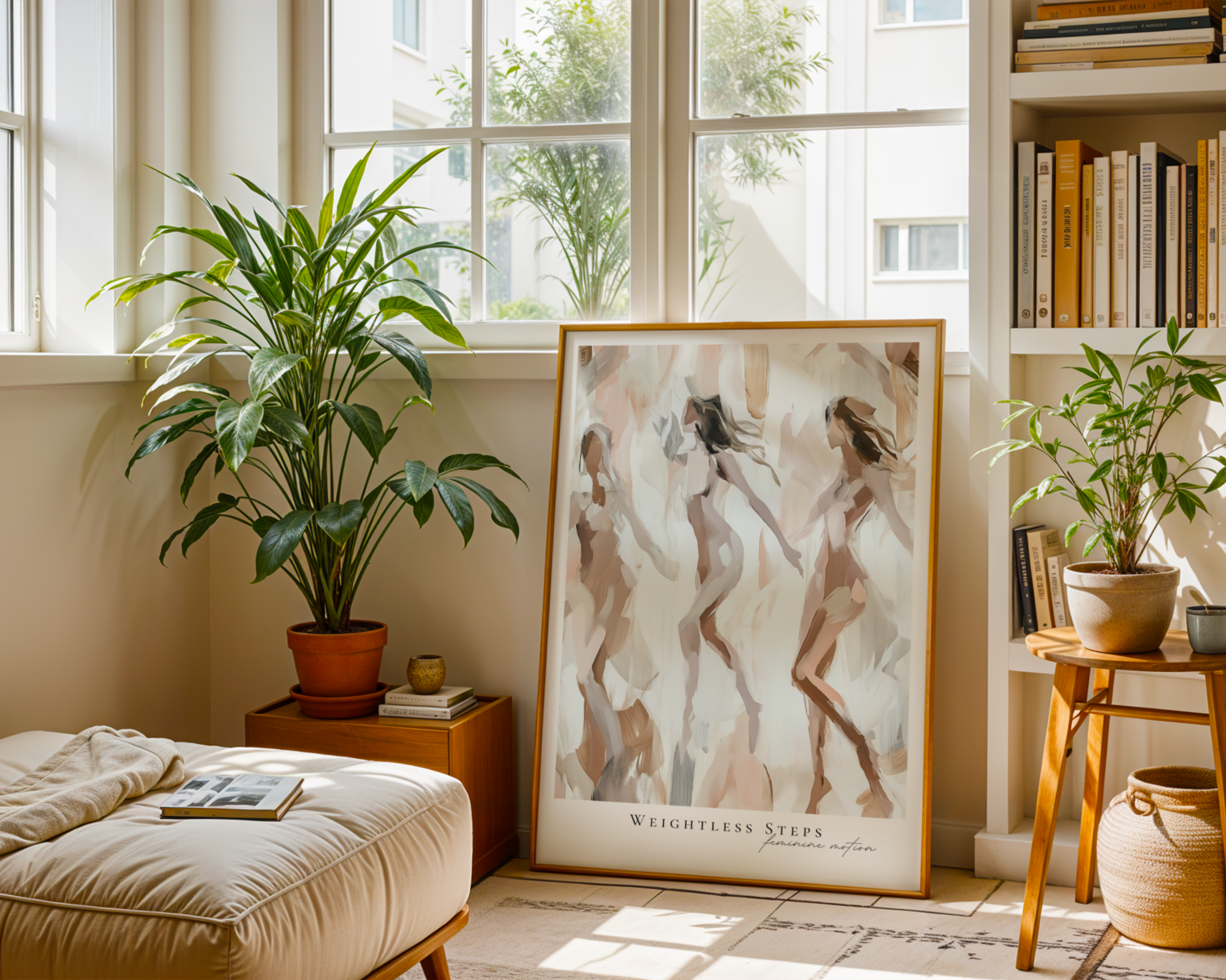 Weightless steps Print