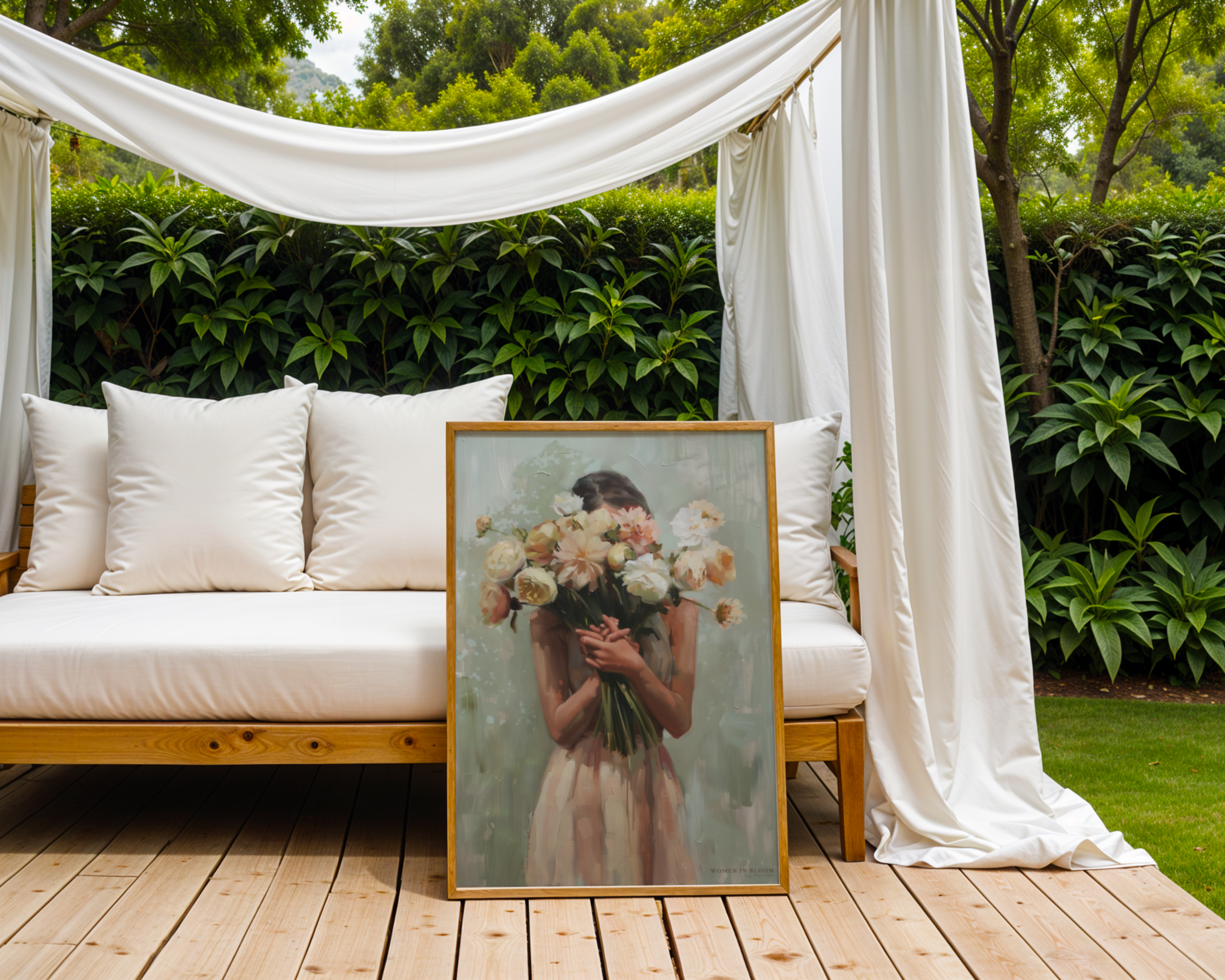 Women in Bloom Print